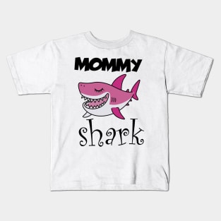 Mommy shark Kids T-Shirt